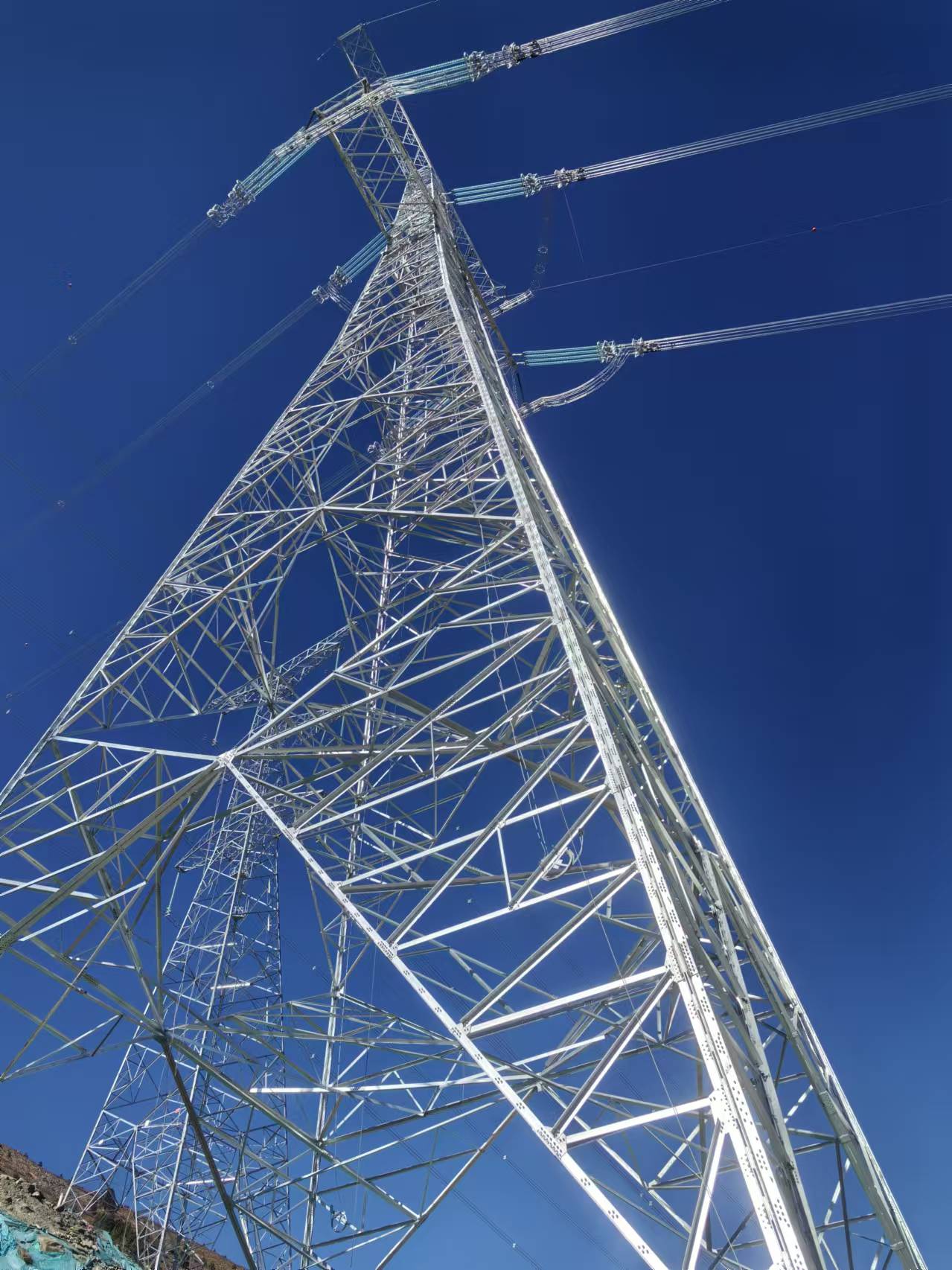 川渝特高压交流工程线路工程2标，甘孜州，液压型耐张线夹检测-